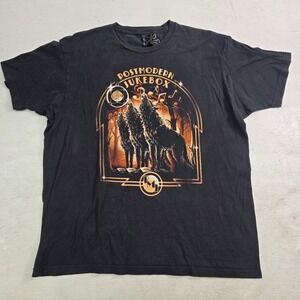 Postmodern Jukebox Wolves Howling Singing Graphic T-Shirt Tultex Band Men's XL